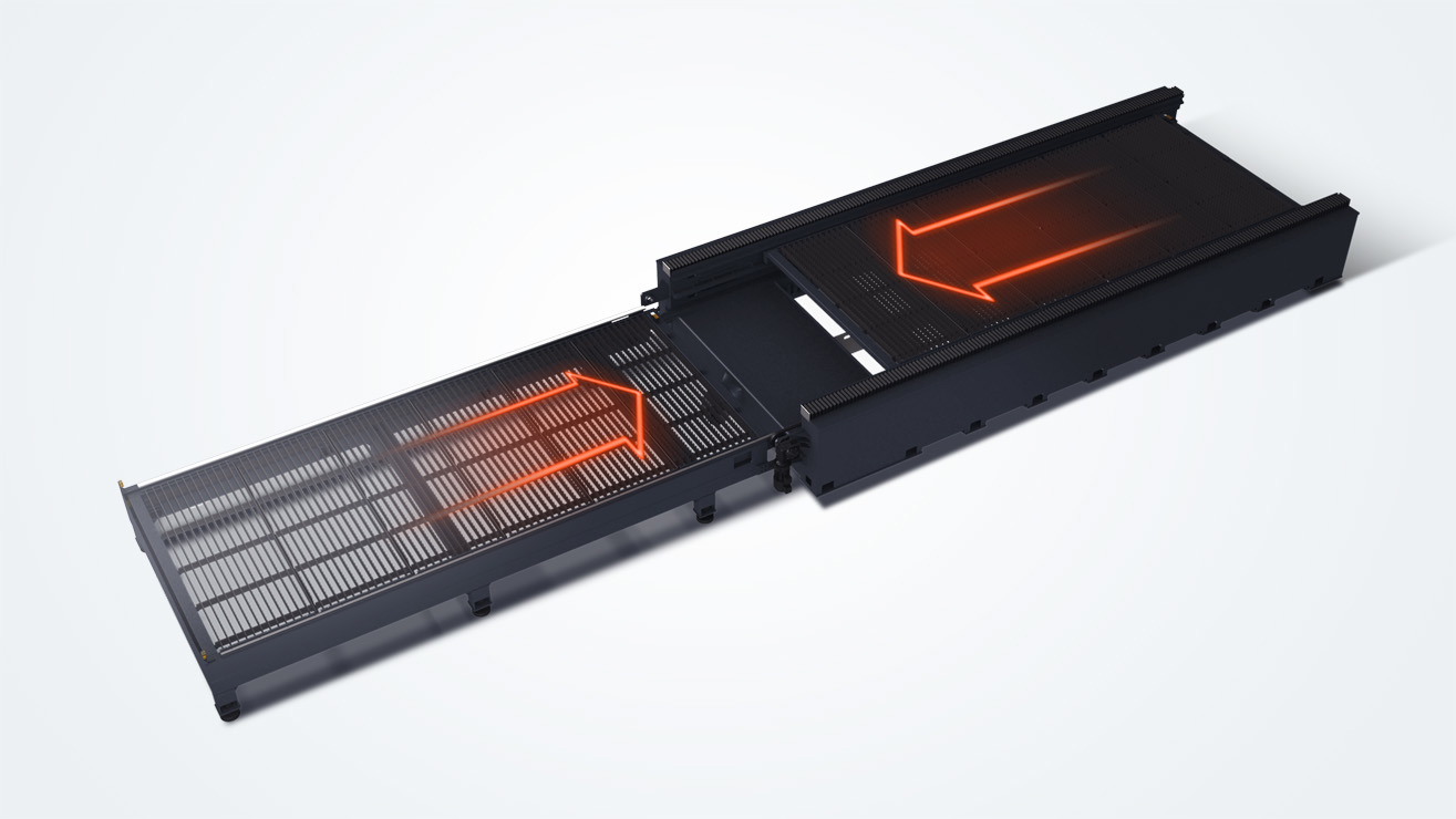 Modular and heavy-duty cutting table