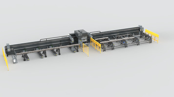 TubeLINE D | The fiber laser solution for particularly large tubes, profiles and beams
