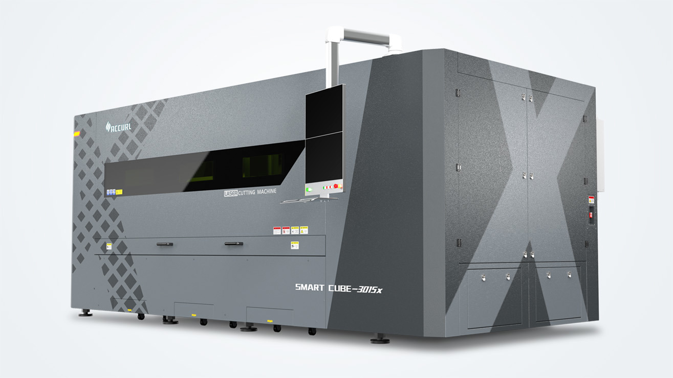SMART Cube X:  The compact solution for 2D laser cutting